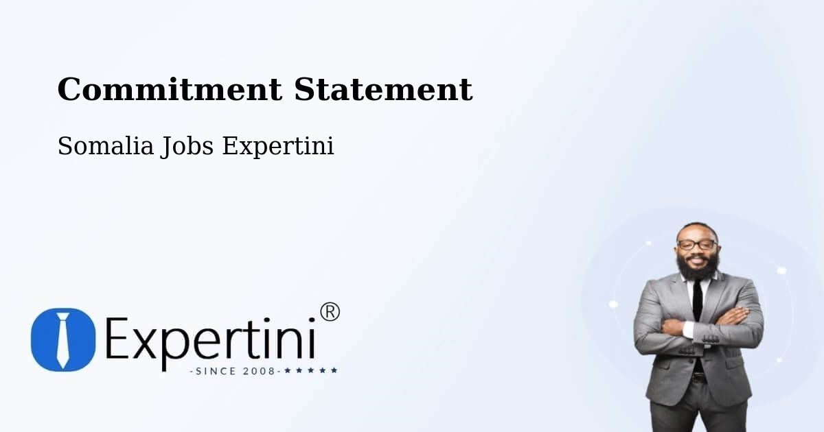Corporate Commitment – Jalalaqsi - Somalia Jobs Expertini
