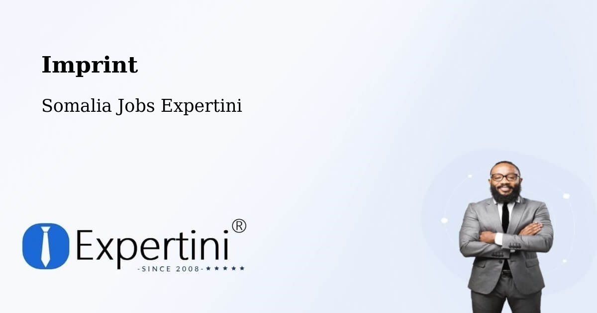 Imprint – Jalalaqsi - Somalia Jobs Expertini